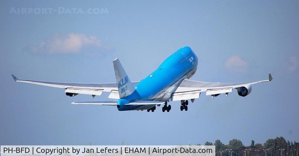 PH-BFD, 1989 Boeing 747-406BC C/N 24001, KLM Boeing