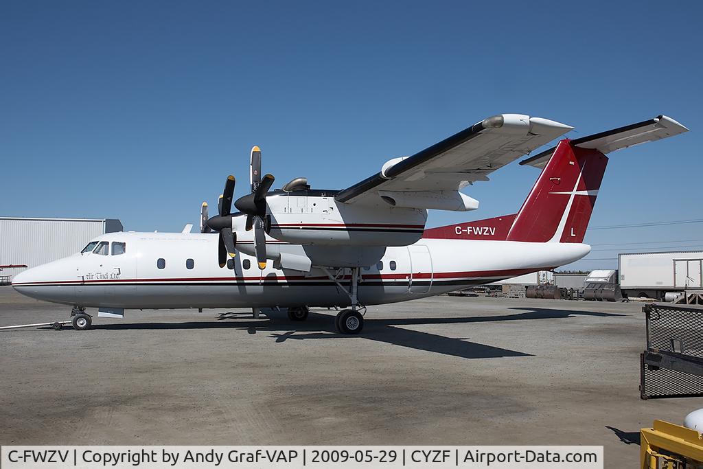 C-FWZV, 1982 De Havilland Canada DHC-7-103 Dash 7 C/N 81, Air Tindi DHC 7