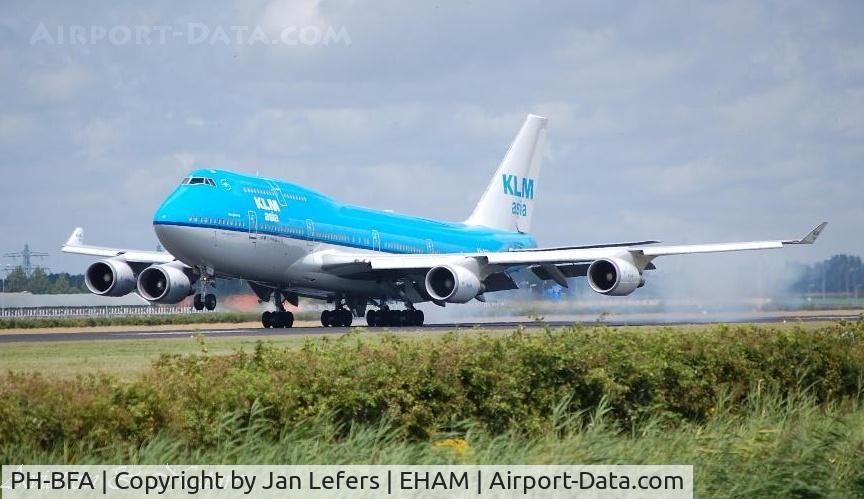 PH-BFA, 1989 Boeing 747-406 C/N 23999, KLM Boeing