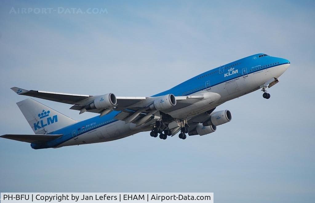 PH-BFU, 1997 Boeing 747-406BC C/N 28196, KLM Boeing
