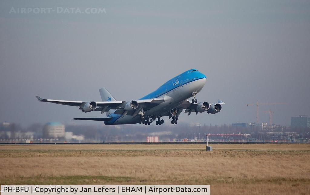 PH-BFU, 1997 Boeing 747-406BC C/N 28196, KLM Boeing