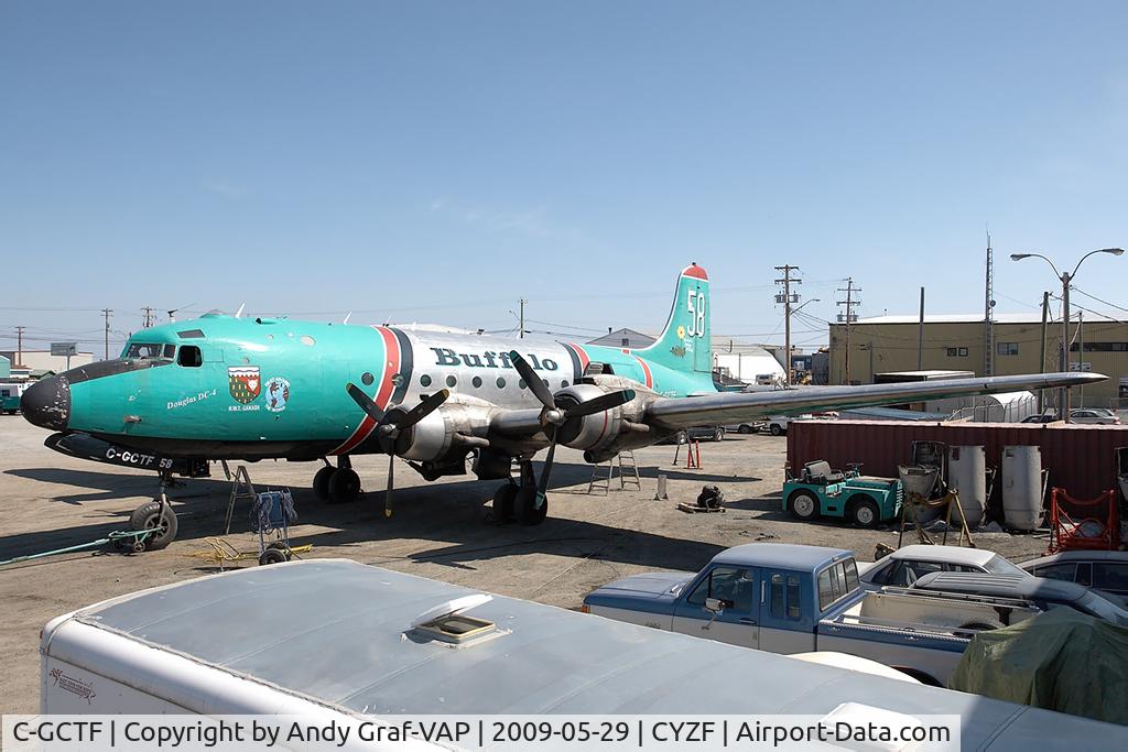 C-GCTF, 1945 Douglas C54E-DC C/N 27281, Buffalo Airways DC4