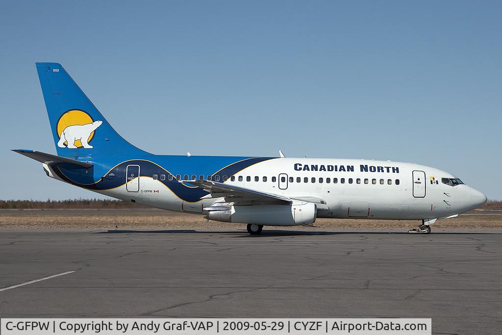 C-GFPW, 1976 Boeing 737-275C C/N 21294, Canadian North 737-200