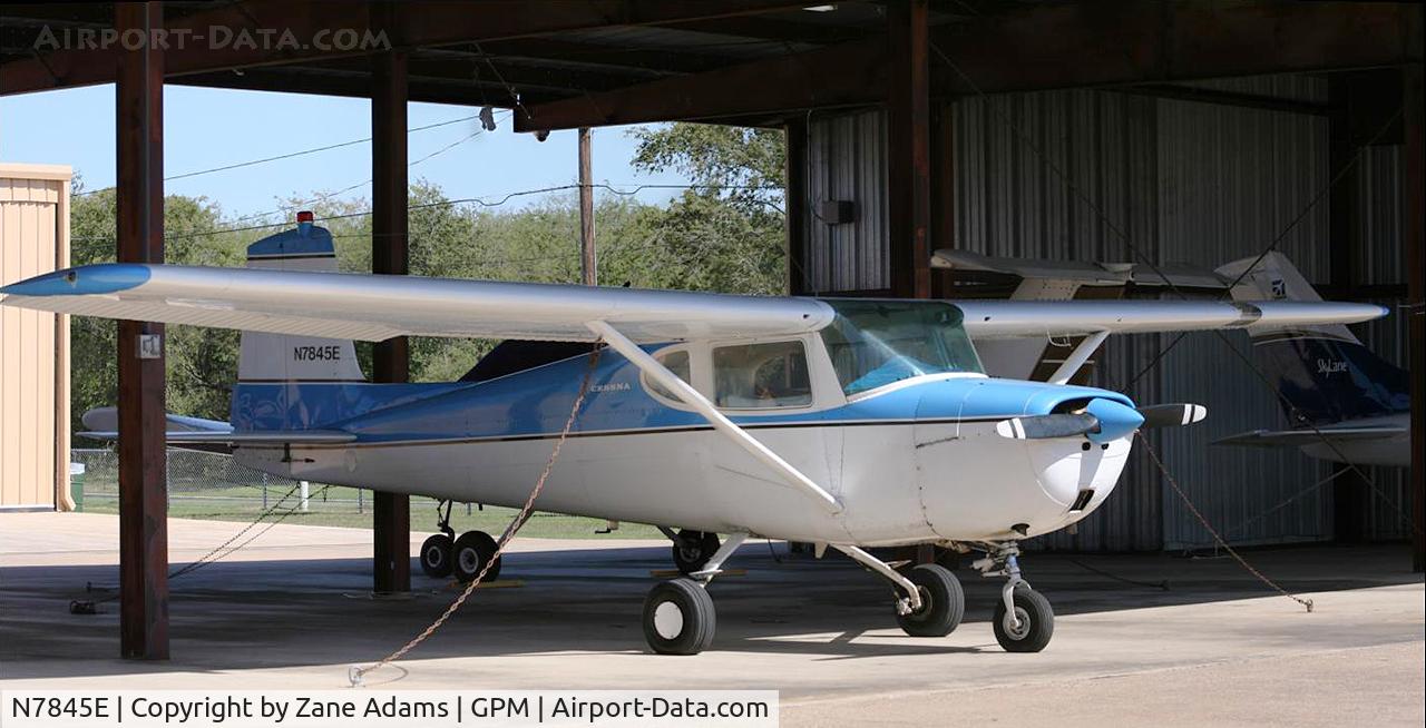 N7845E, 1959 Cessna 150 C/N 17645, Cessna 150 at Grand Prairie Municipal
