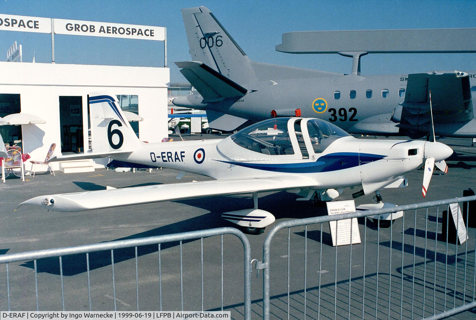 D-ERAF, 1999 Grob G-115E Tutor T1 C/N 82085/E, Grob G.115E at the Aerosalon 1999, Paris