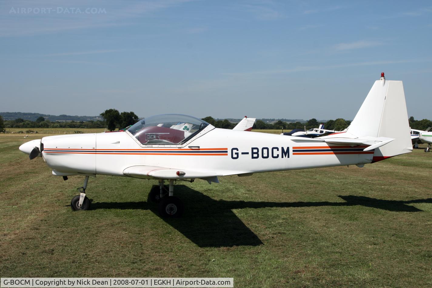 G-BOCM, 1986 Slingsby T-67C Firefly C/N 2036, EGKH