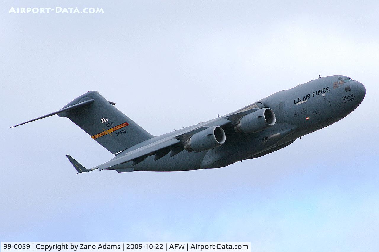 99-0059, 1999 Boeing C-17A Globemaster III C/N 50063/P-59, USAF C-17 Demo at the 2009 Alliance Airshow