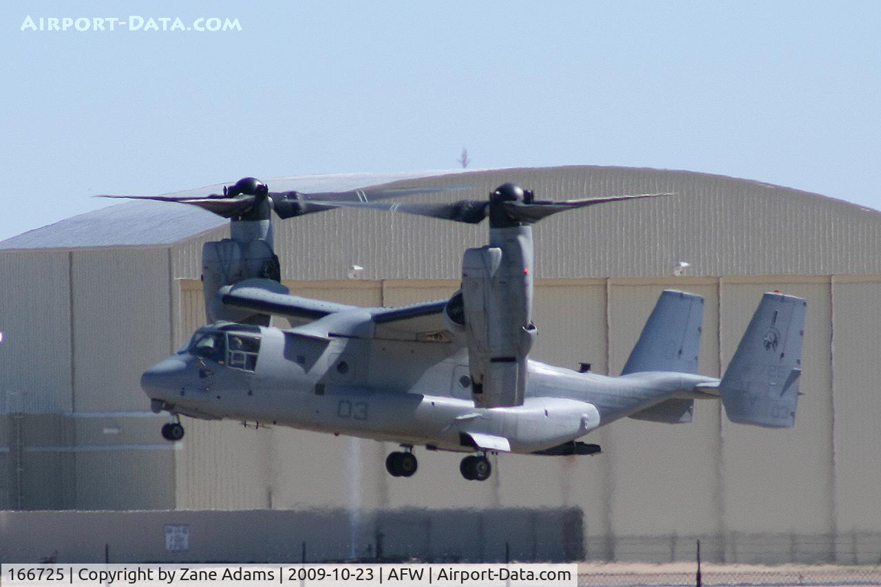 166725, Bell-Boeing MV-22B Osprey C/N D0094, USMC MV-22B Osprey at the 2009 Alliance Airshow