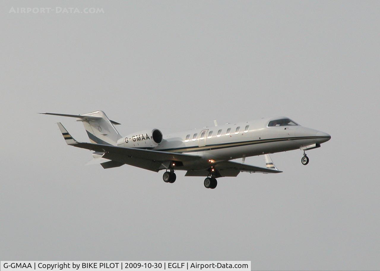 G-GMAA, 2001 Learjet 45 C/N 45-167, FINALS FOR RWY 06