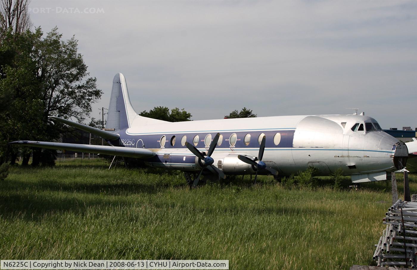 N6225C, 1959 Vickers Viscount 757 C/N 384, CYHU