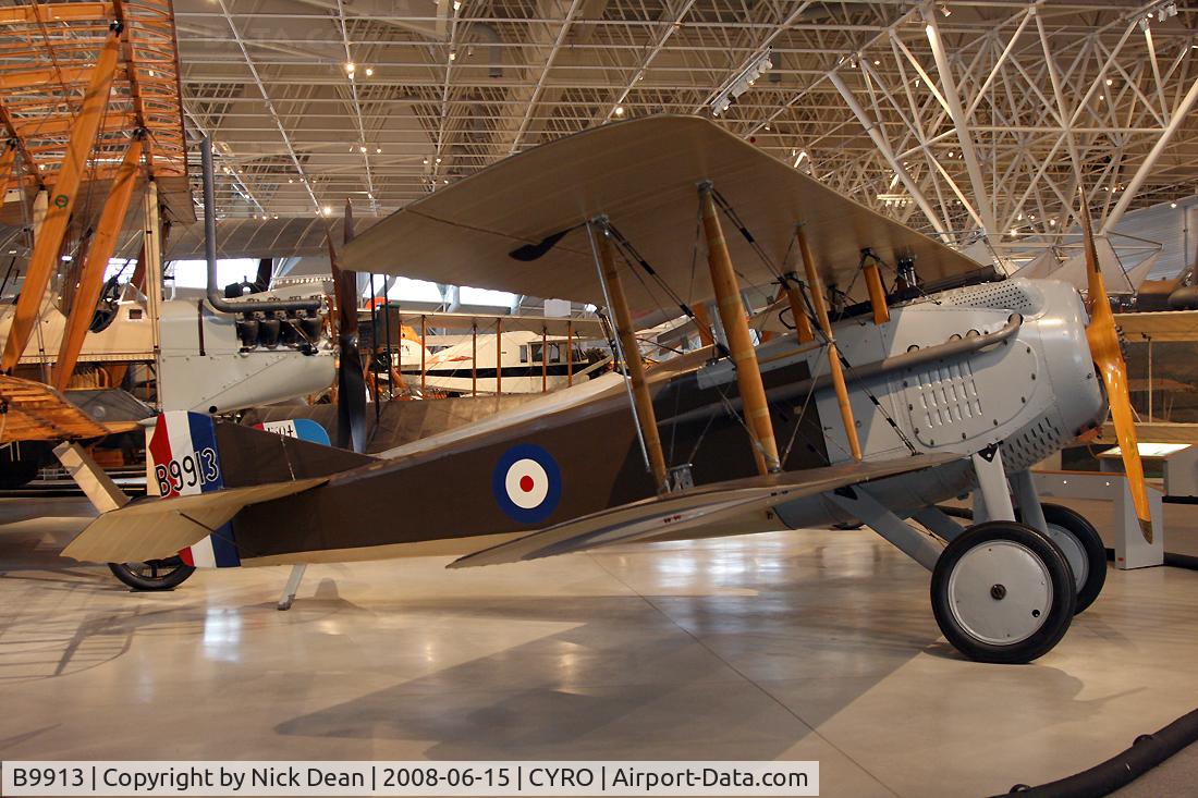 B9913, 1917 SPAD S-VII C/N 103, CYRO