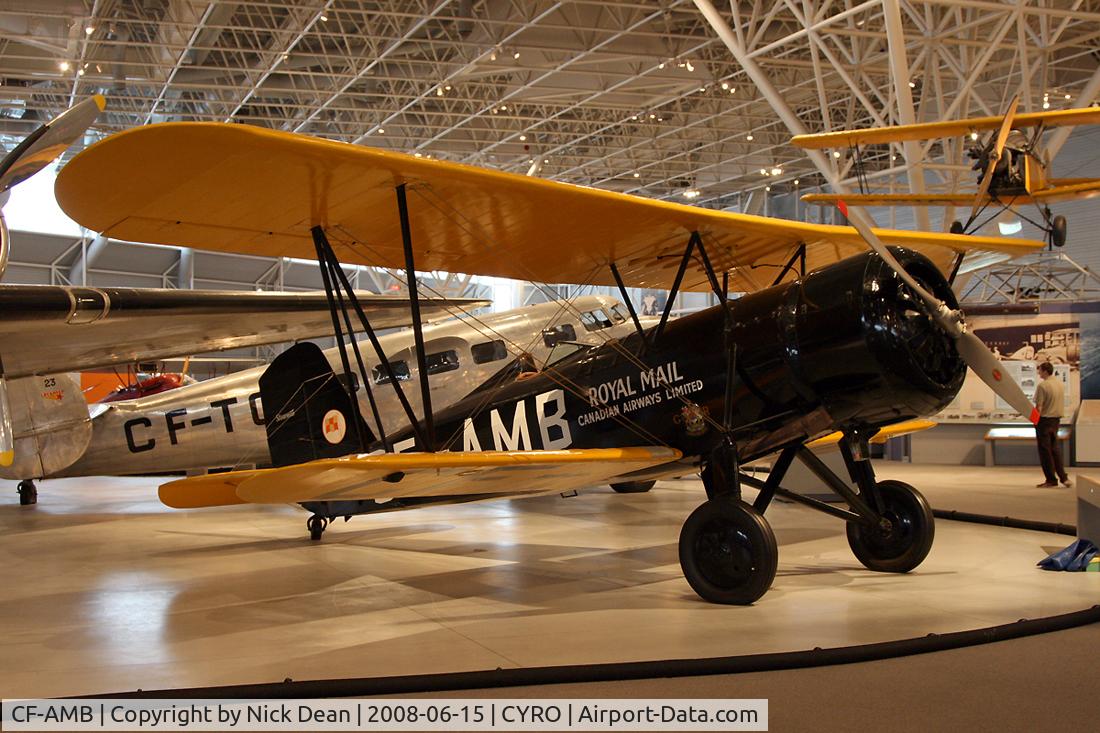CF-AMB, Stearman 4-EM Senior Speedmail C/N 4021, CYRO