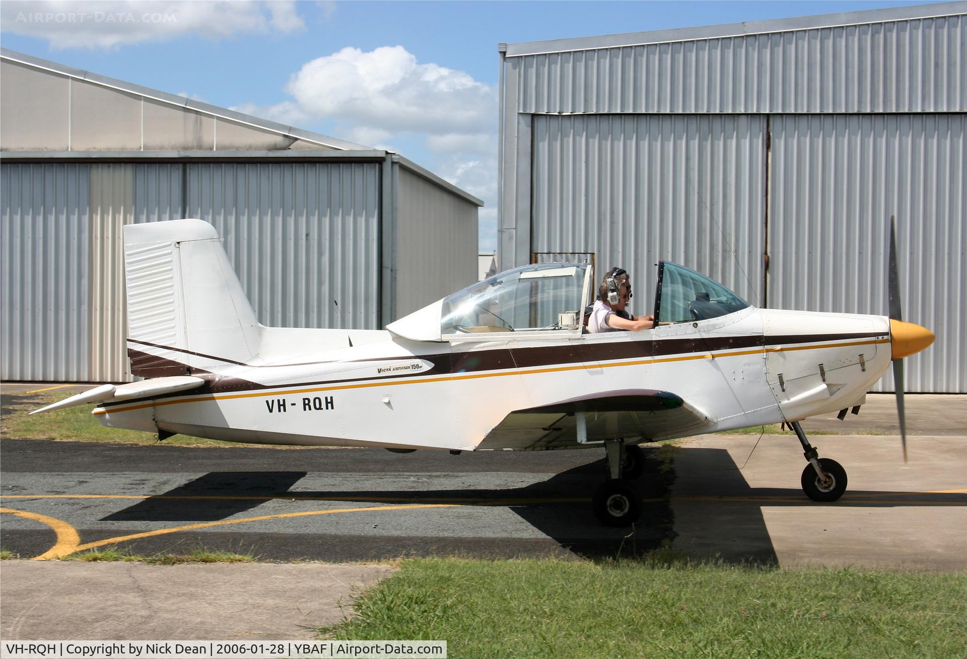 VH-RQH, 1965 Victa AIRTOURER 115 C/N 105, YBAF
