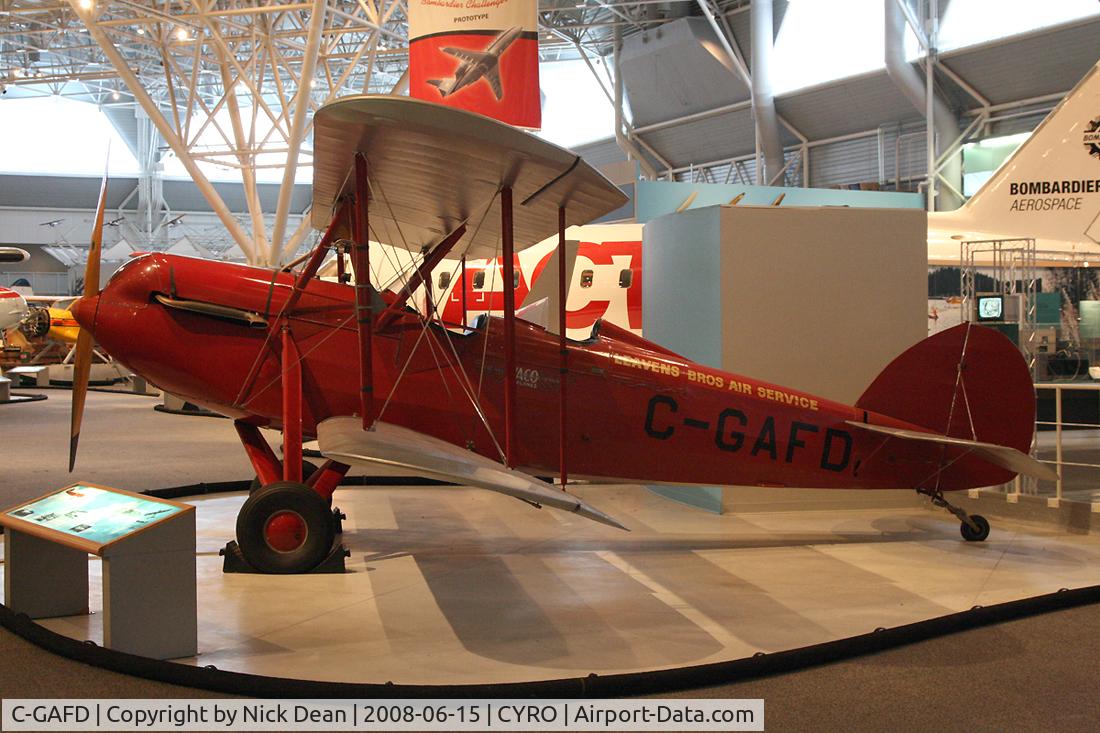 C-GAFD, 1928 Waco GXE C/N 1521, CYRO