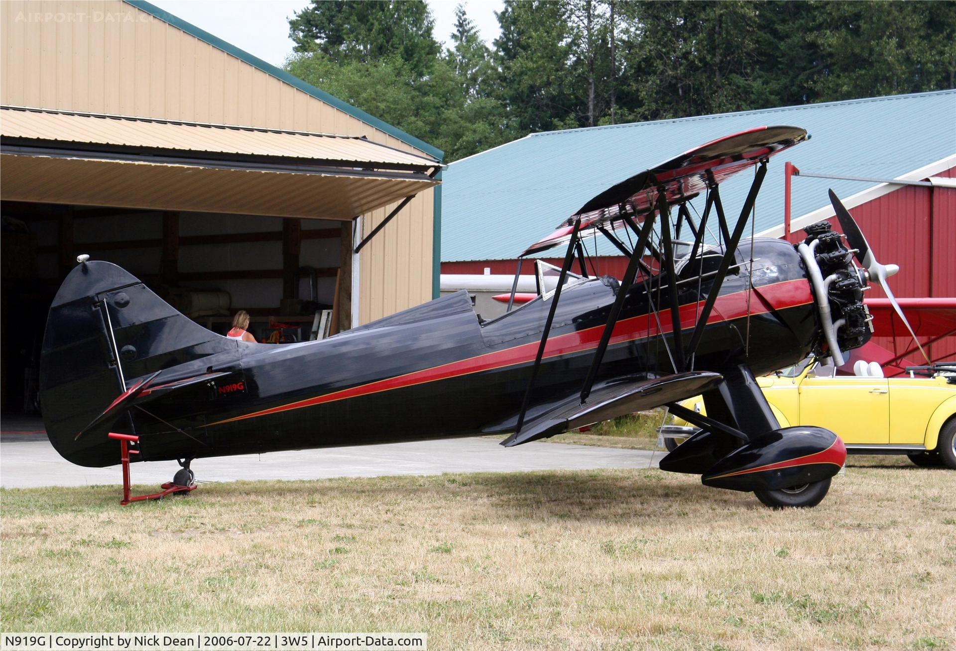 N919G, 1940 Waco UPF-7 C/N 5416, 3W5