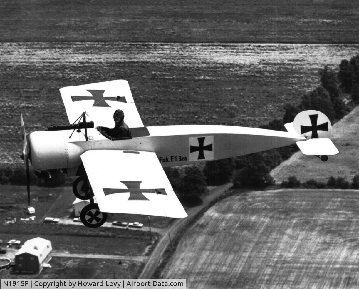 N1915F, 1970 Fokker E-III C/N 3-68, Fokker In Air Show