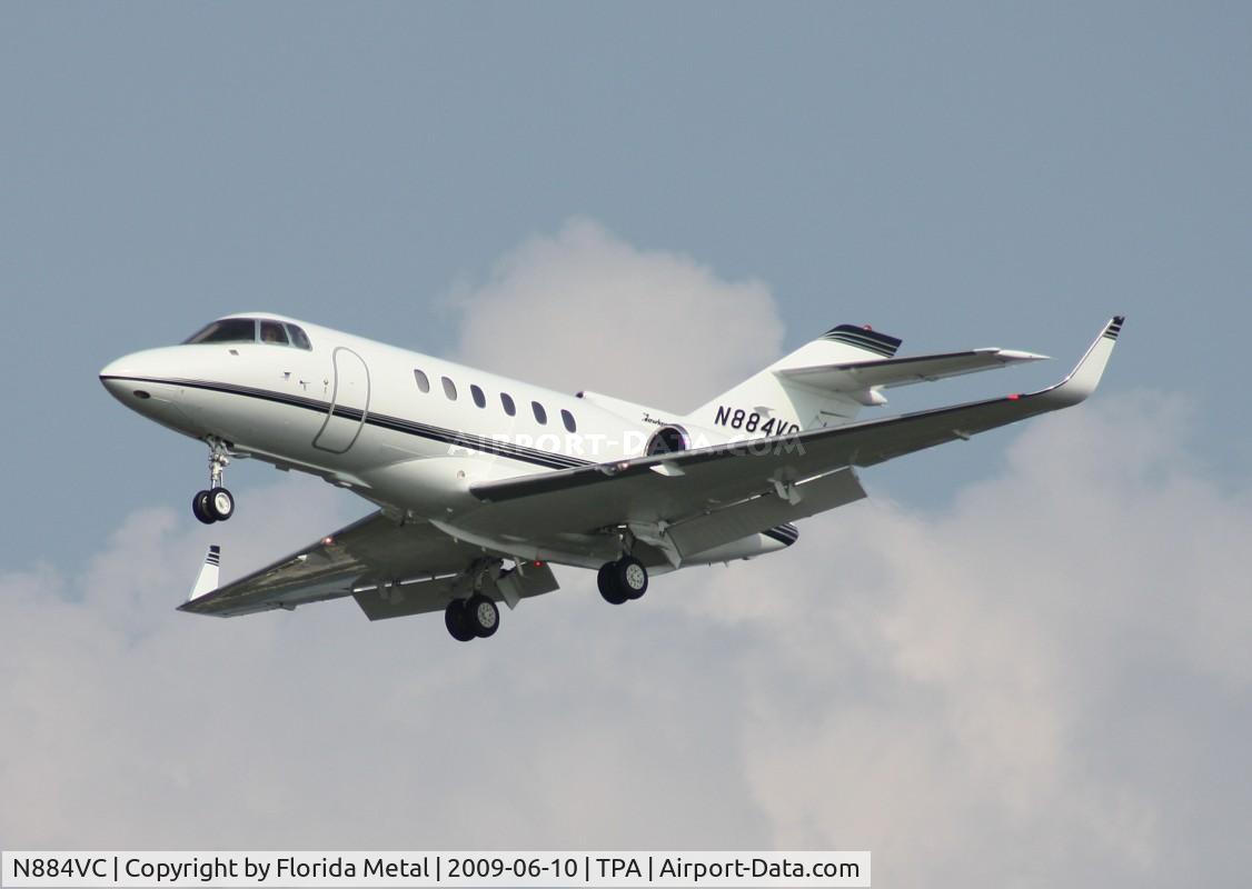 N884VC, 2002 Raytheon Hawker 800XP C/N 258584, Hawker 800XP