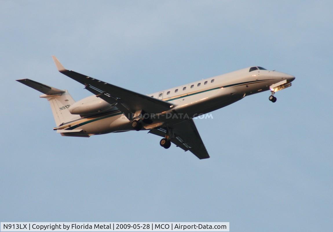 N913LX, 2007 Embraer EMB-135BJ Legacy C/N 14501007, Flex Jet Legacy