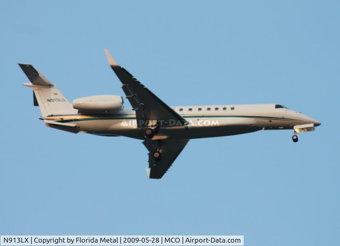 N913LX, 2007 Embraer EMB-135BJ Legacy C/N 14501007, Flex Jet Legacy