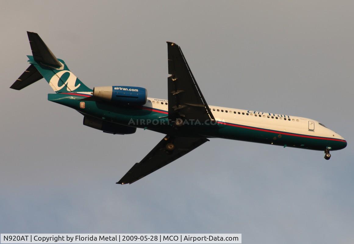 N920AT, 2000 Boeing 717-200 C/N 55083, Air Tran 717