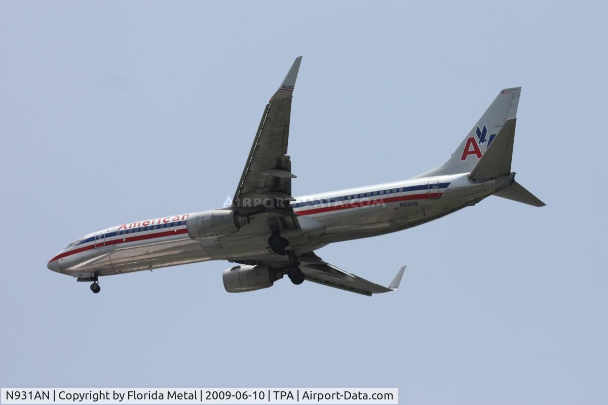 N931AN, 2000 Boeing 737-823 C/N 30079, American 737-800