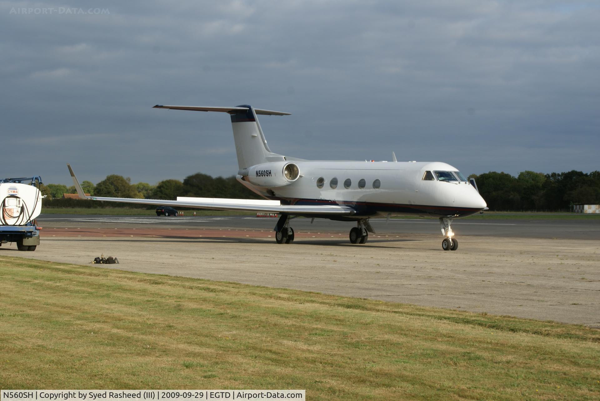 N560SH, 1983 Gulfstream Aerospace G-1159A Gulfstream III C/N 404, Arrival from LFRG