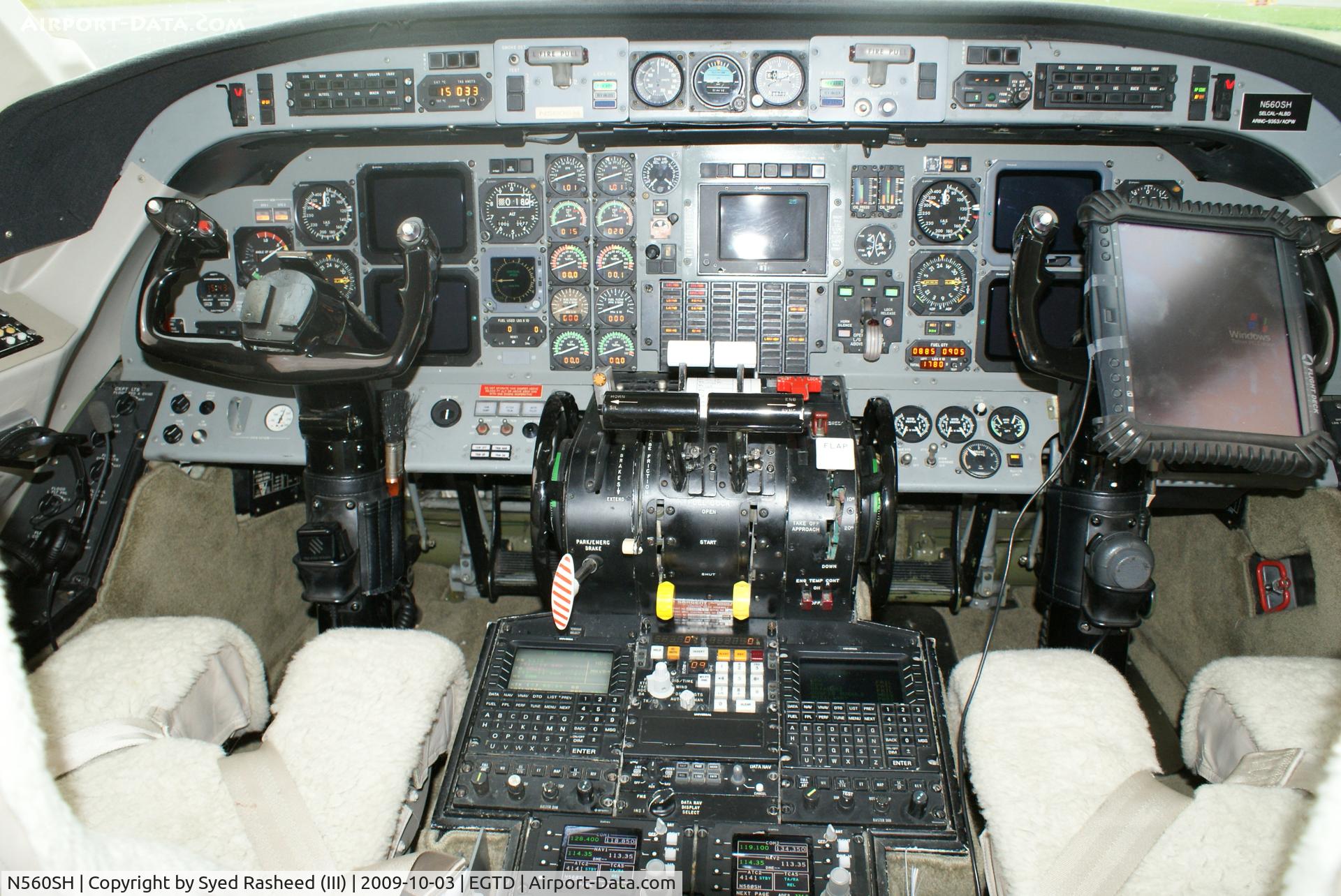 N560SH, 1983 Gulfstream Aerospace G-1159A Gulfstream III C/N 404, Cockpit
