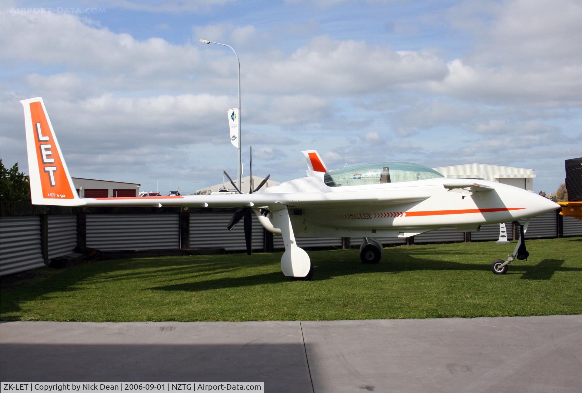 ZK-LET, Rutan Long-EZ C/N 306, NZTG