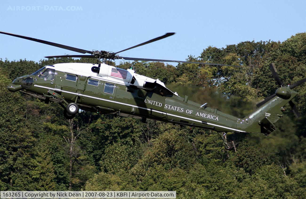 163265, Sikorsky VH-60N Whitehawk C/N 70-1201, KBFI