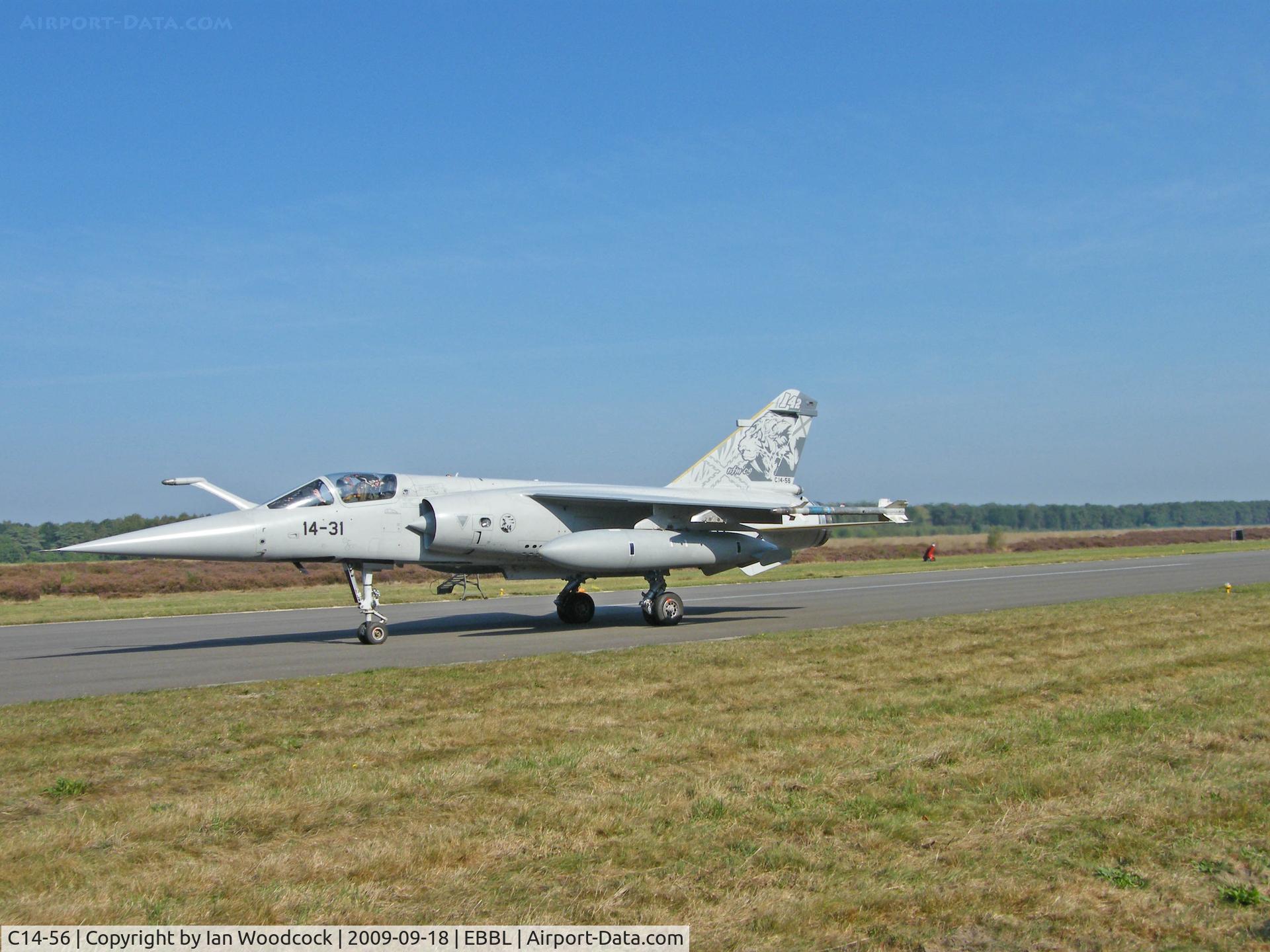 C14-56, Dassault Mirage F.1M C/N 71, Dassault Mirage F1/Spanish Air Force/Kleine Brogel