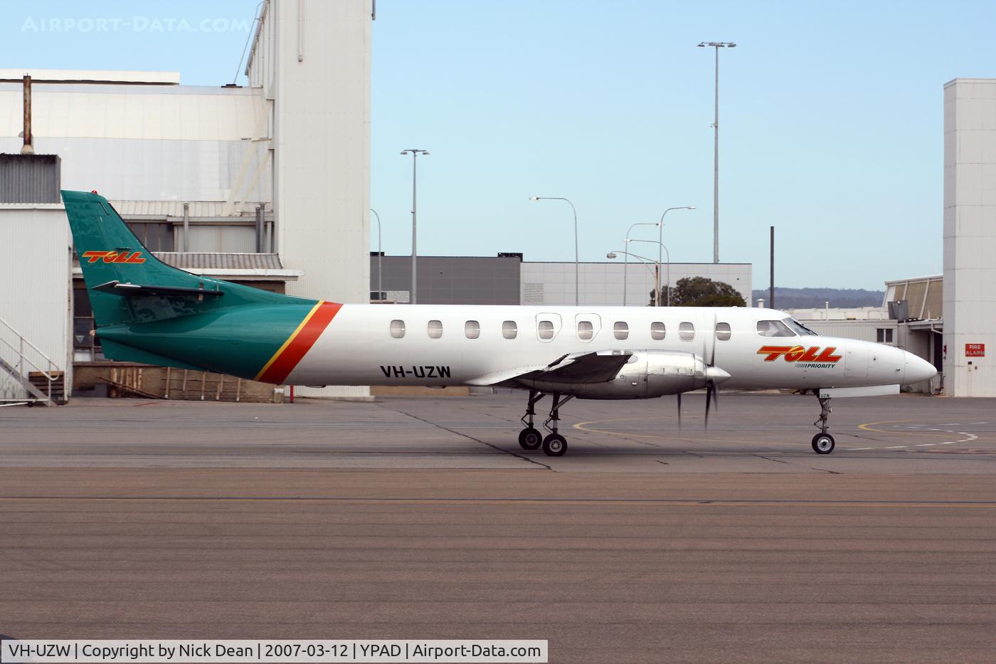 VH-UZW, 1982 Fairchild SA-227AC Metro III C/N AC-526, YPAD