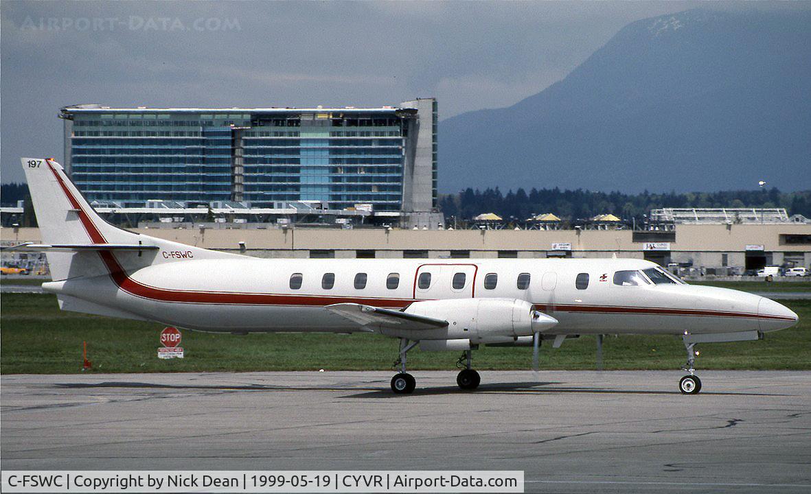 C-FSWC, 1978 Swearingen SA-226TC Metro II C/N TC-274, CYVR