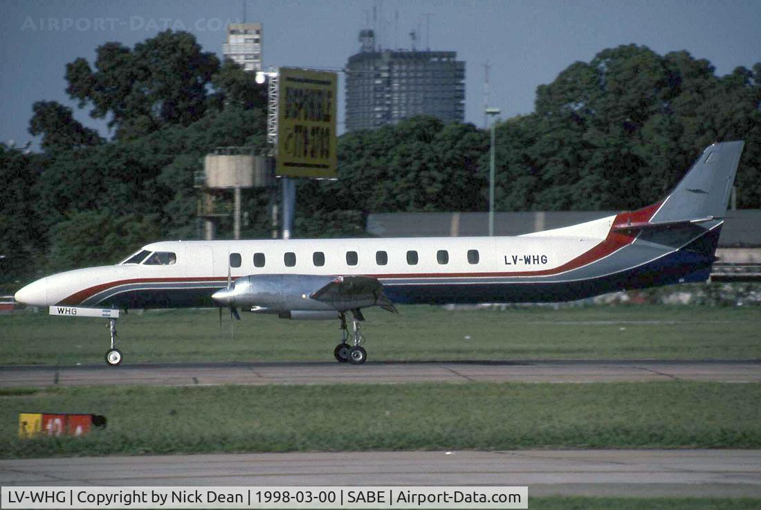 LV-WHG, 1980 Swearingen SA-226TC Metro II C/N TC-344, SABE