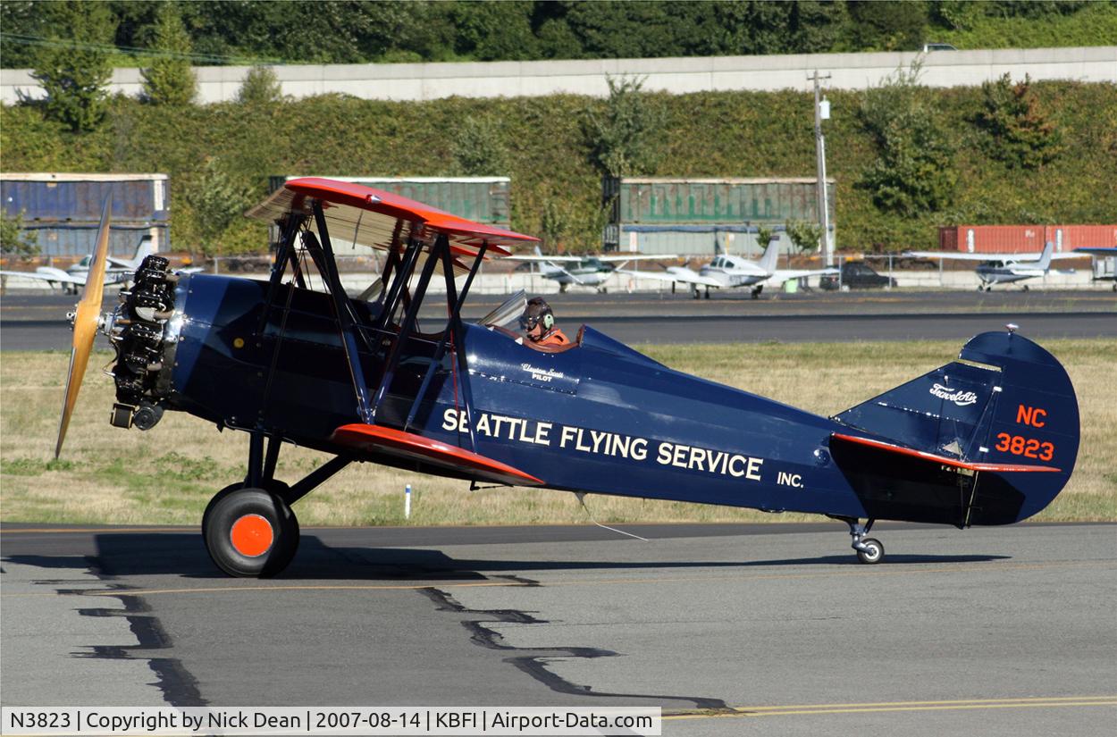 N3823, 1927 Curtiss-Wright Travel Air 4000 C/N 306, KBFI