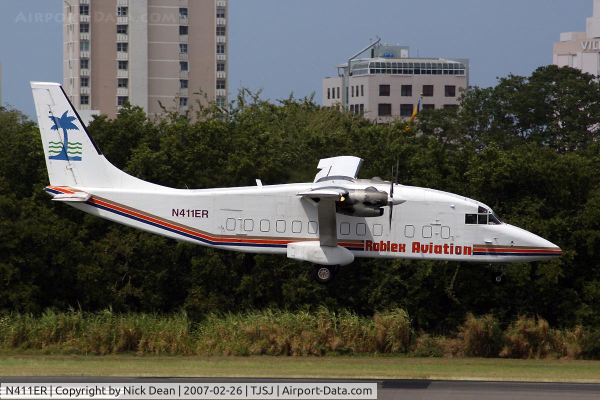 N411ER, 1987 Short SD3-60-300 C/N SH3726, TJSJ