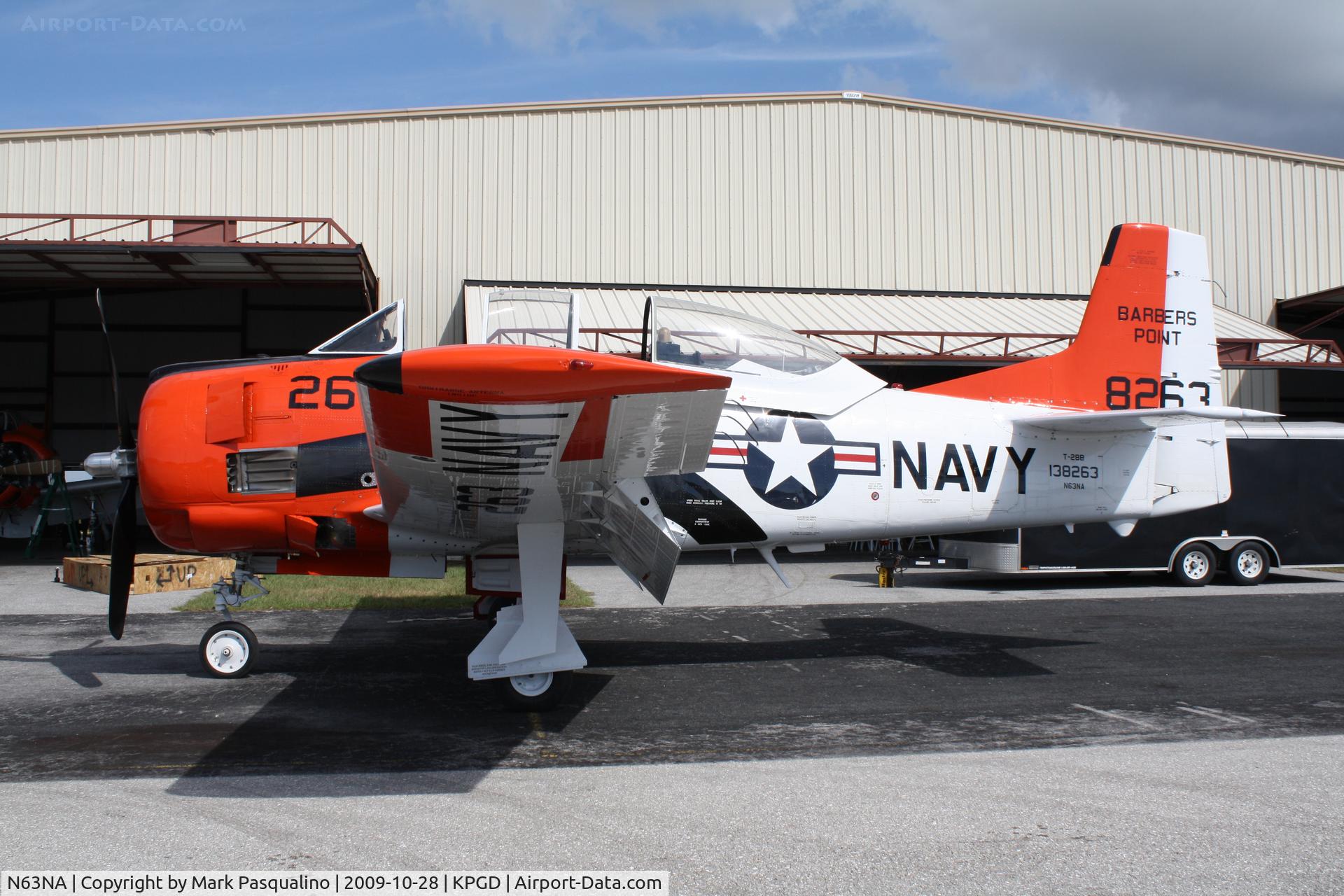 N63NA, 1955 North American T-28B C/N 138263, North American T-28B