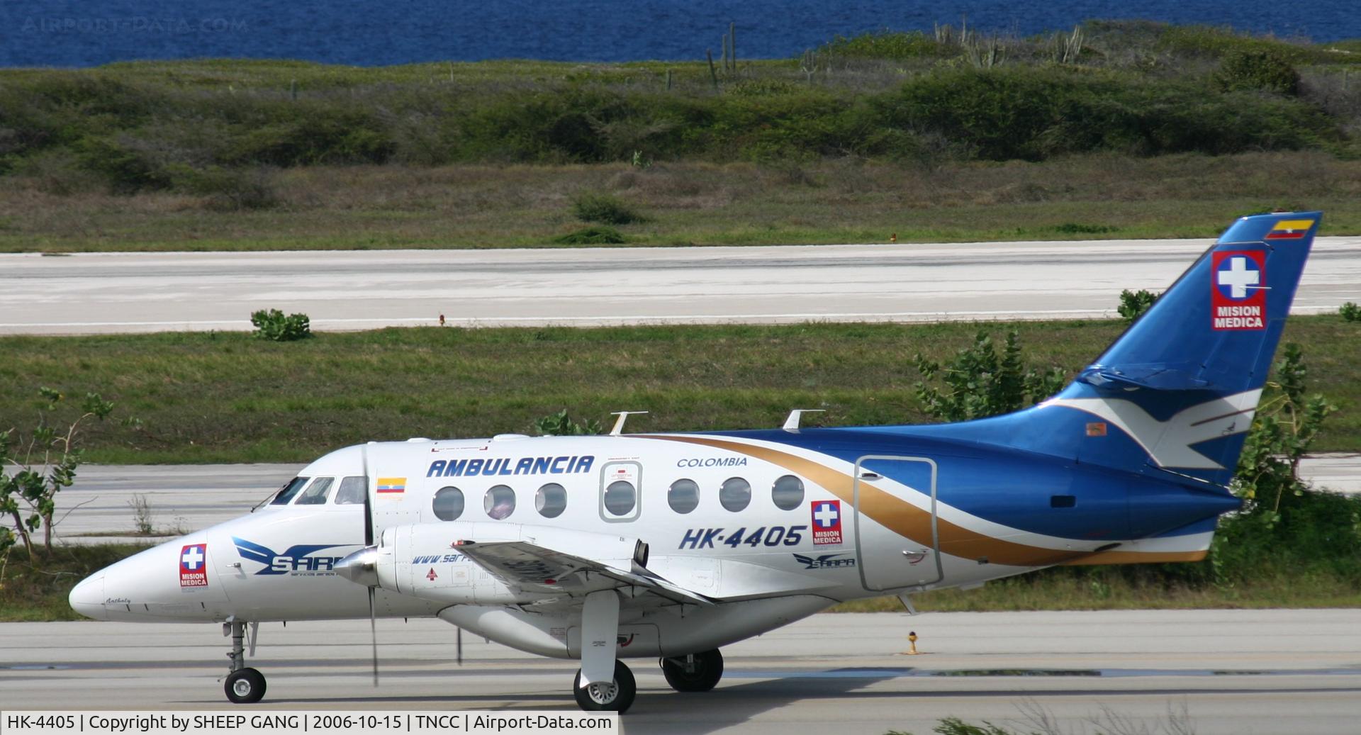 HK-4405, 1989 British Aerospace BAe-3201 Jetstream C/N 849, the photo say's it for its self