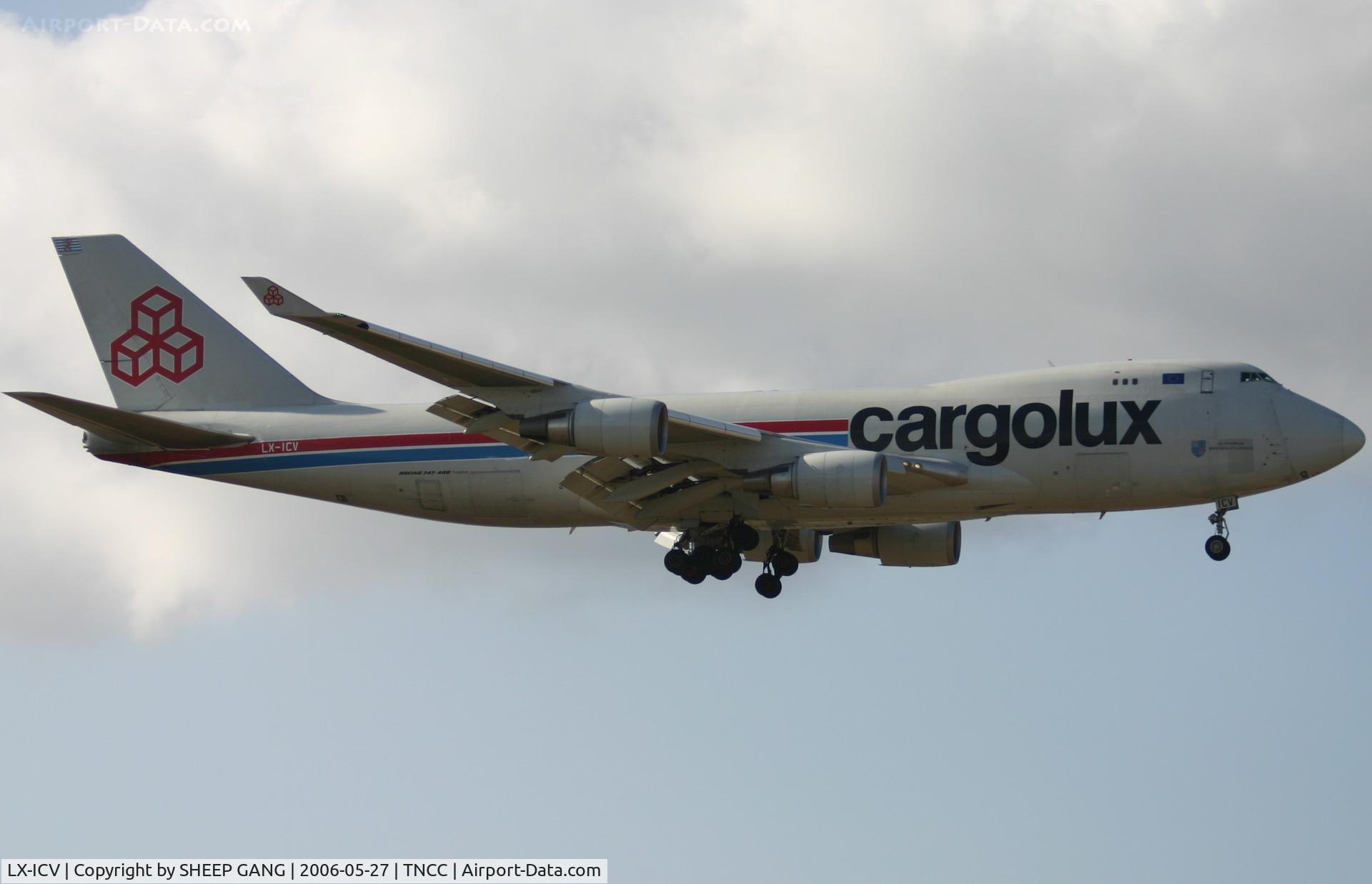 LX-ICV, 1993 Boeing 747-428F C/N 25632, I for a short stop. then off to south america