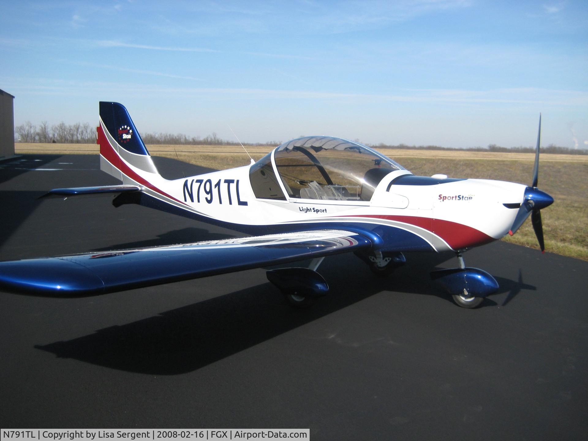 N791TL, 2007 Evektor-Aerotechnik SPORTSTAR PLUS C/N 20071101, N71TL at Fleming-Mason Airport (FGX)