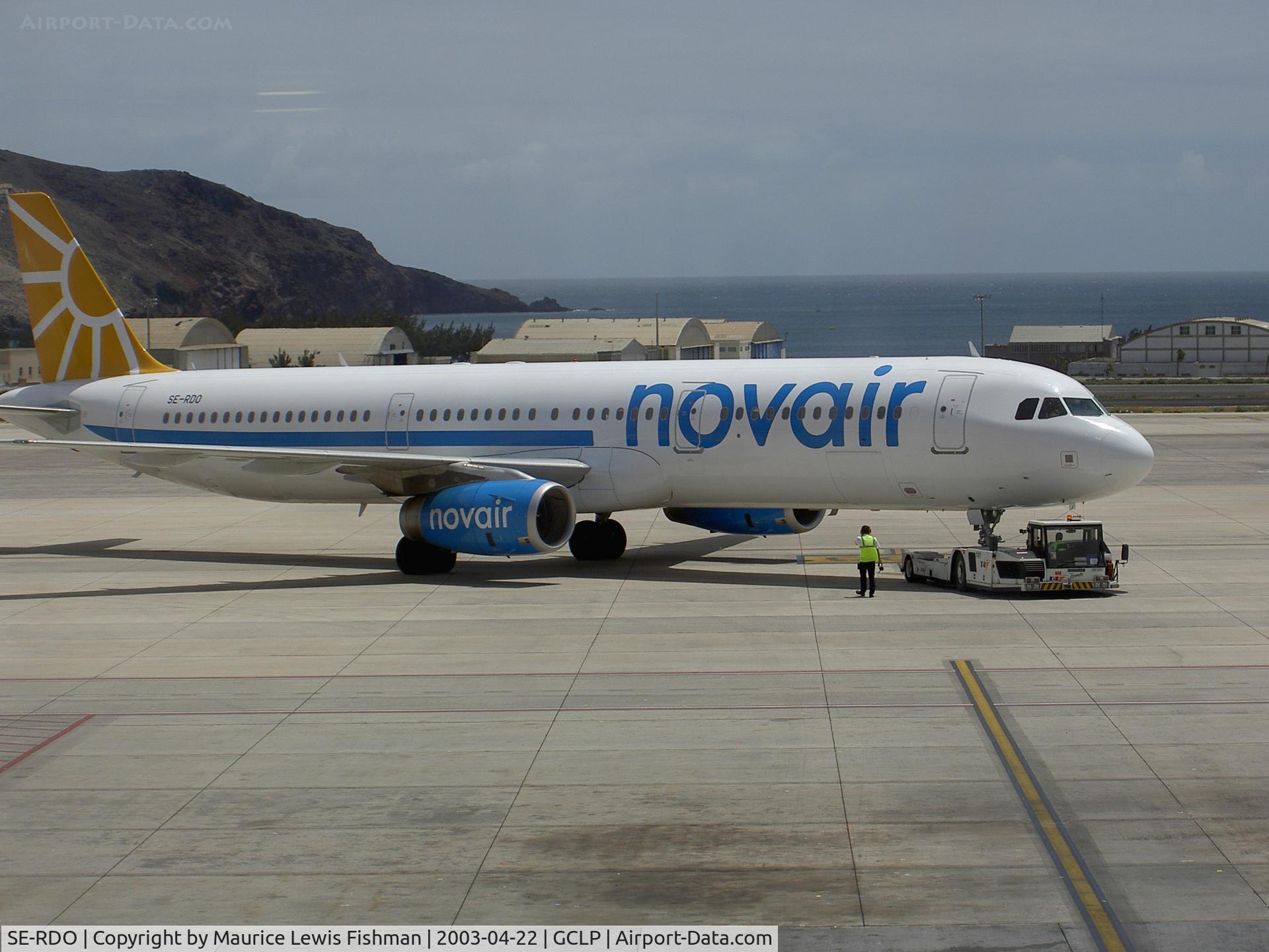 SE-RDO, 2004 Airbus A321-231 C/N 2216, Novair Airbus A321-231