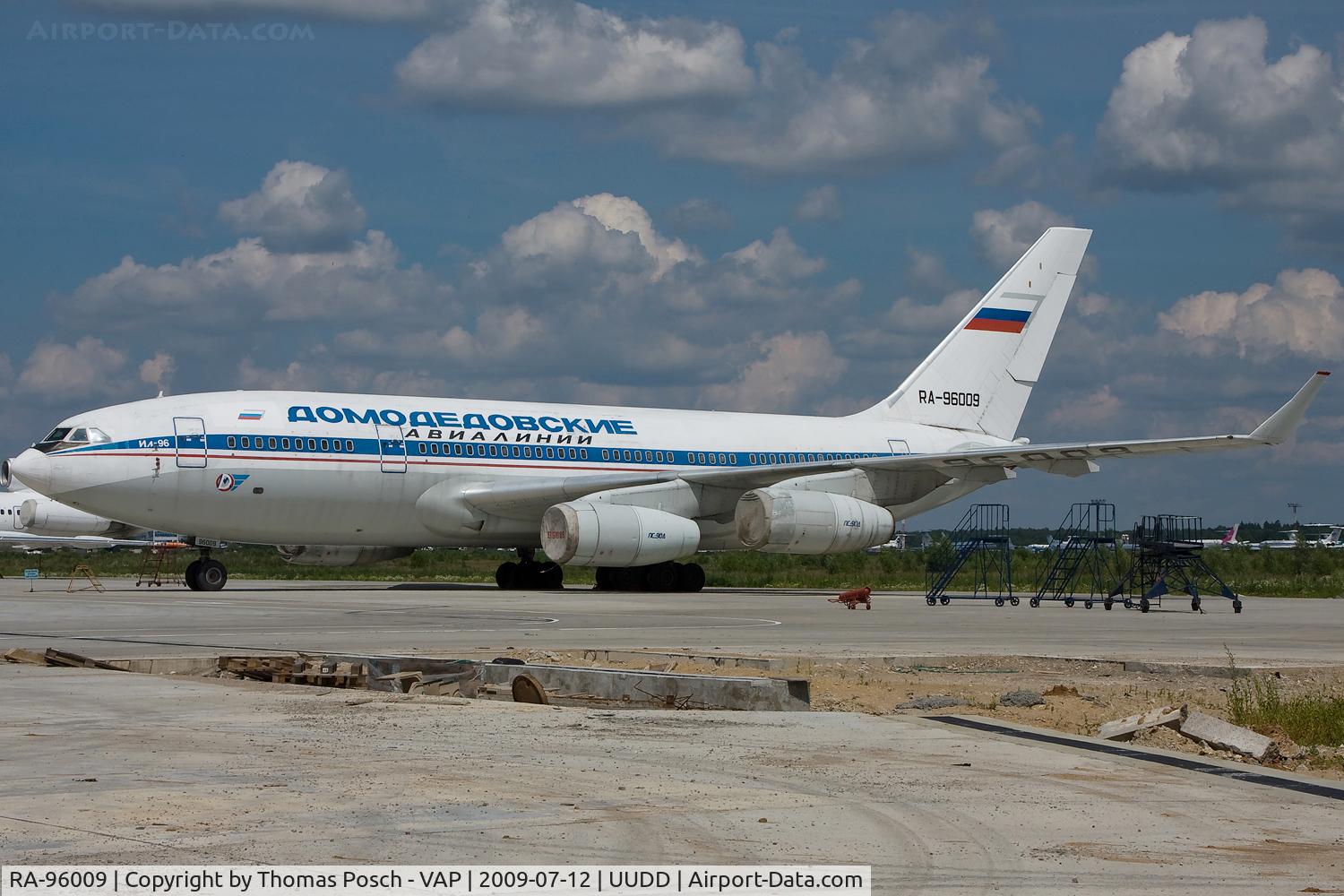 RA-96009, 1994 Ilyushin Il-96-300 C/N 74393201006, Domodedovo Airlines