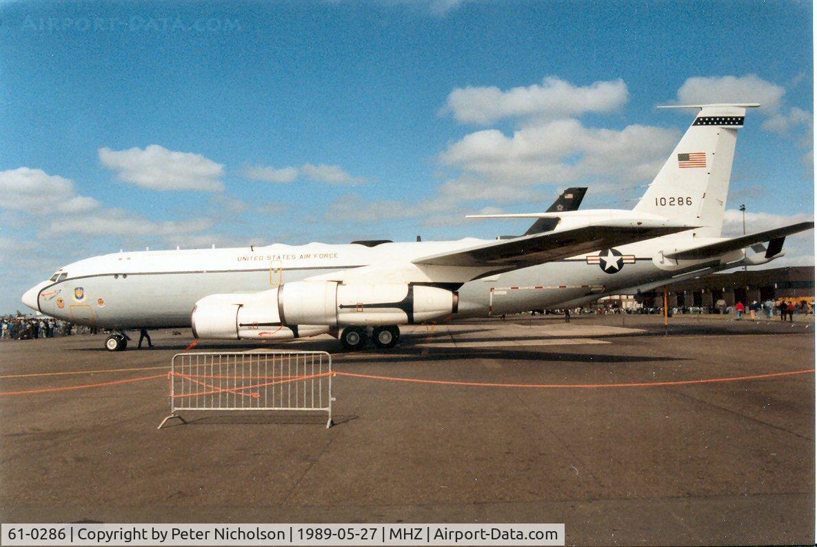 61-0286, 1961 Boeing EC-135H Stratotanker C/N 18193, EC-135H Stratotanker 