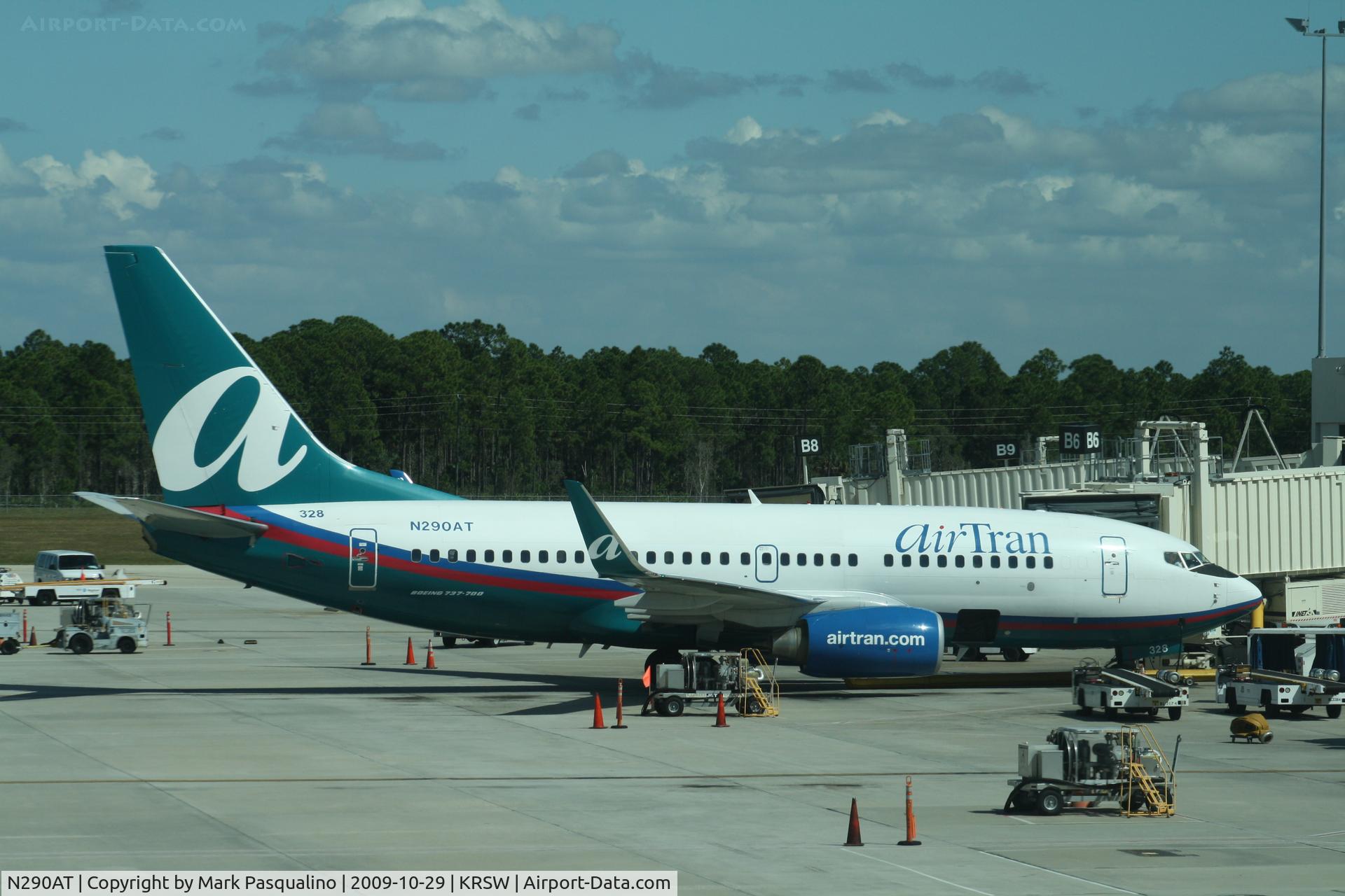 N290AT, 2006 Boeing 737-7BD C/N 33925, Boeing 737-700