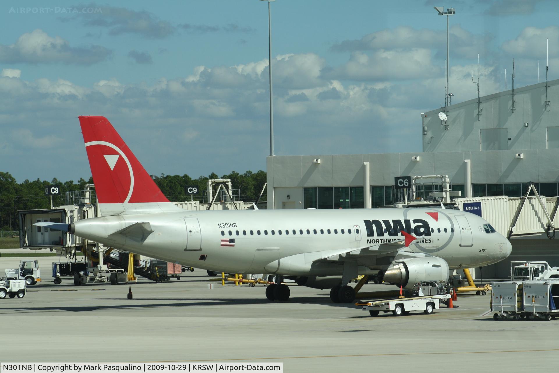 N301NB, 1999 Airbus A319-114 C/N 1058, Airbus A319