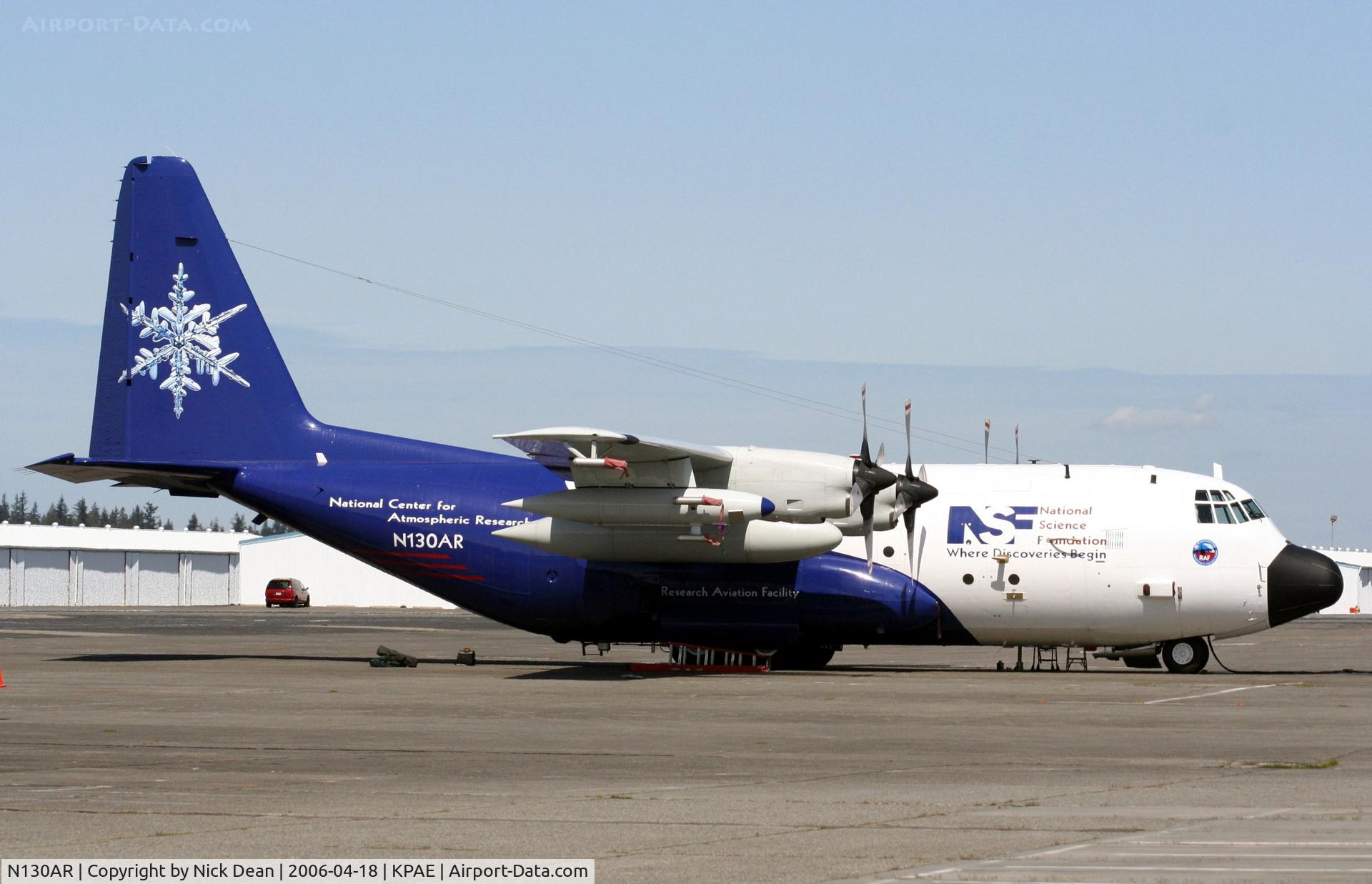 N130AR, 1984 Lockheed EC-130Q Hercules C/N 382-4984, KPAE