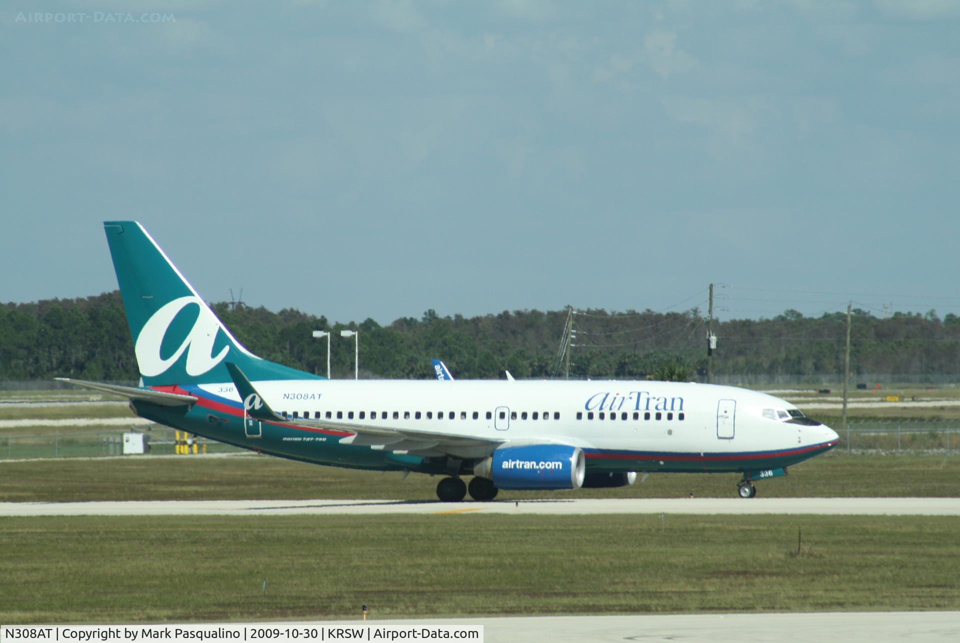 N308AT, 2006 Boeing 737-7BD C/N 35109, Boeing 737-700