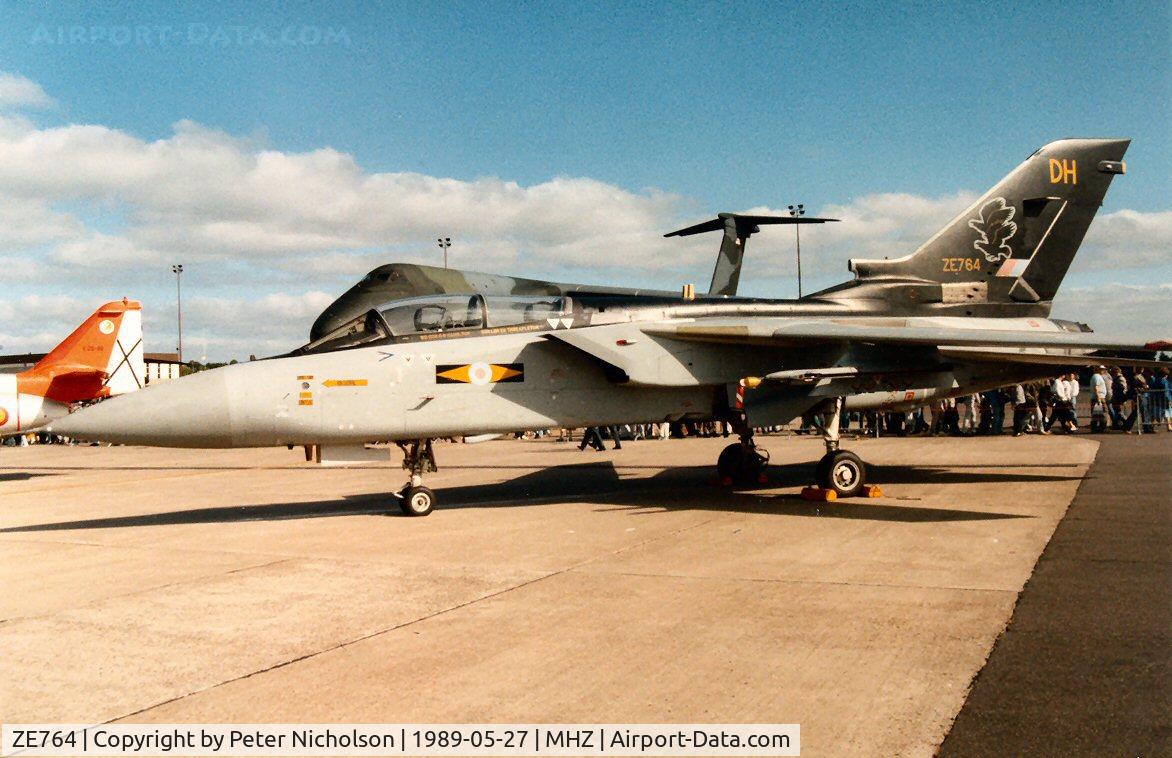 ZE764, 1988 Panavia Tornado F.3 C/N 3311, Tornado F.3 of 11 Squadron on display at the 1989 Mildenhall Air Fete.
