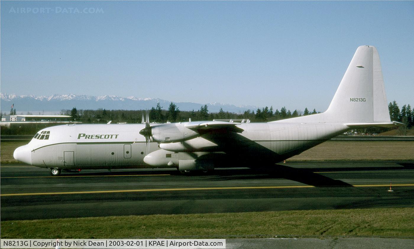N8213G, Lockheed L100-30 C/N 5055, KPAE