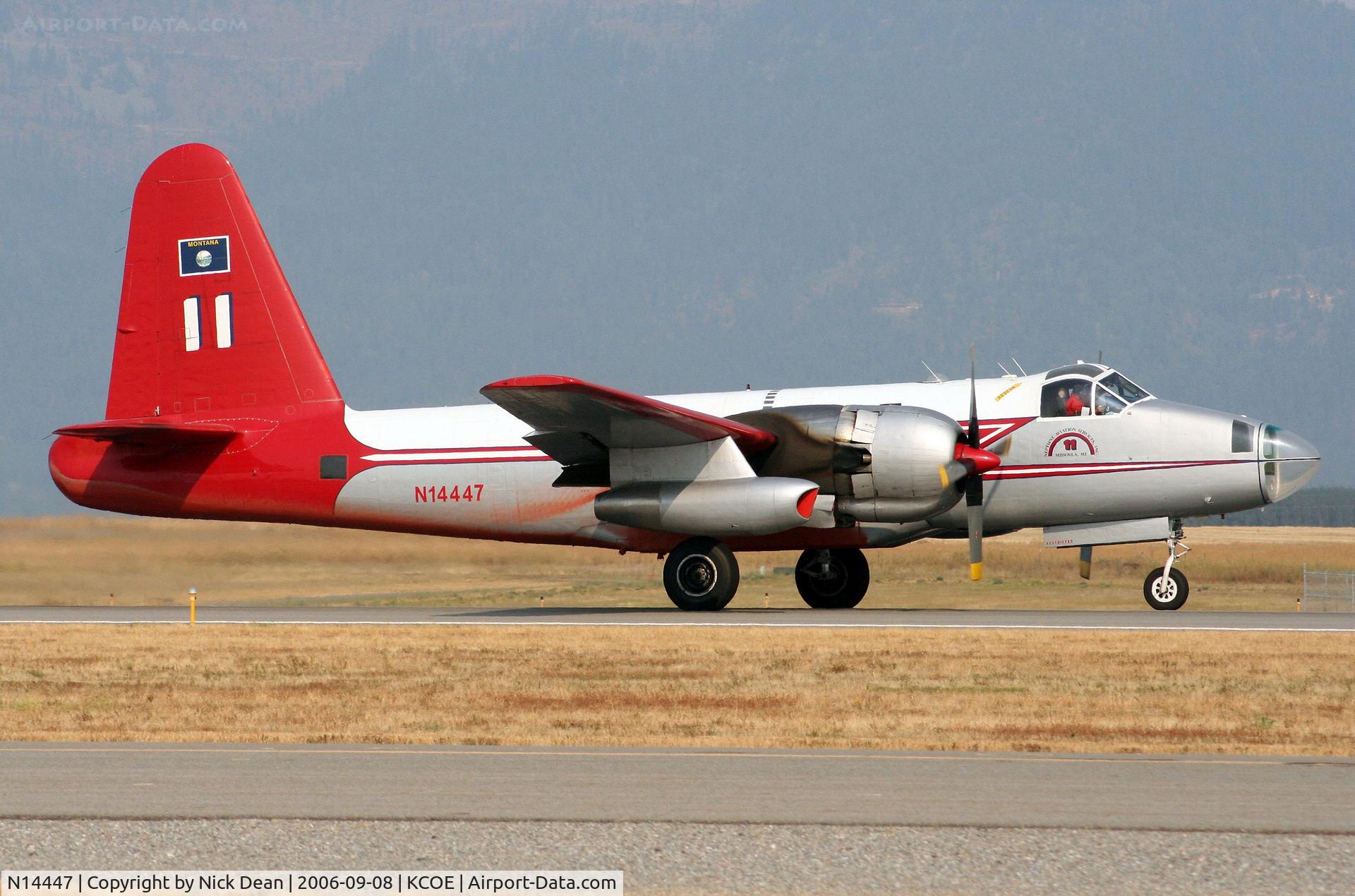 N14447, 1955 Lockheed P2V-7 Neptune C/N 8010, KCOE