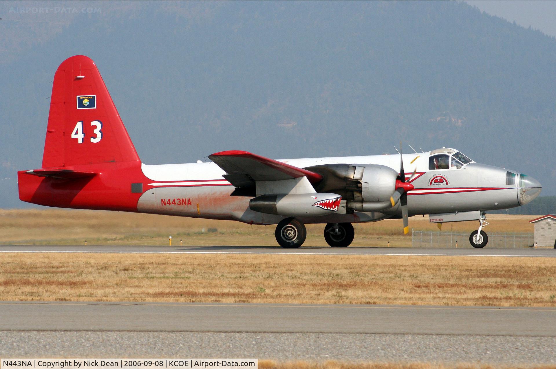 N443NA, 1958 Lockheed P2V-7 Neptune C/N 726-7168 (145906), KCOE